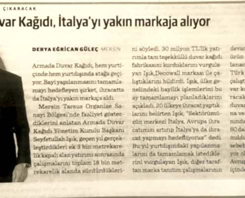 Armada duvar kağıdı, İtalya’yı yakın markaja alıyor